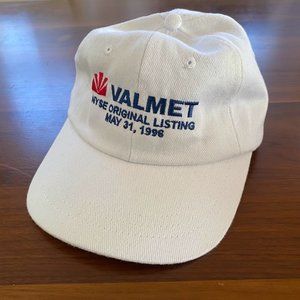 Vintage NYSE Stock Exchange Valmet Original Listing Hat